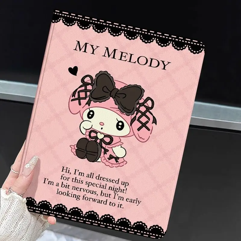 

Melody IPad Case with Pen Slot for 11th A16 2025 Air7 11inch Pro Case Mini6 7 8.3in 10th 9th Book-Style Cover Air5 Tablet Case