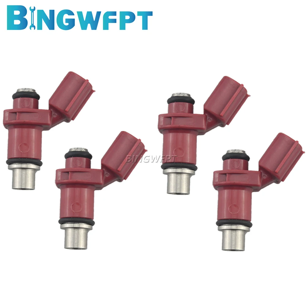 

4PCS Fuel Injector Nozzles 6D8-13761-00-00 6D8137610000 For Yamaha Outboard 4 Stroke 80BEL 75-90HP K-M