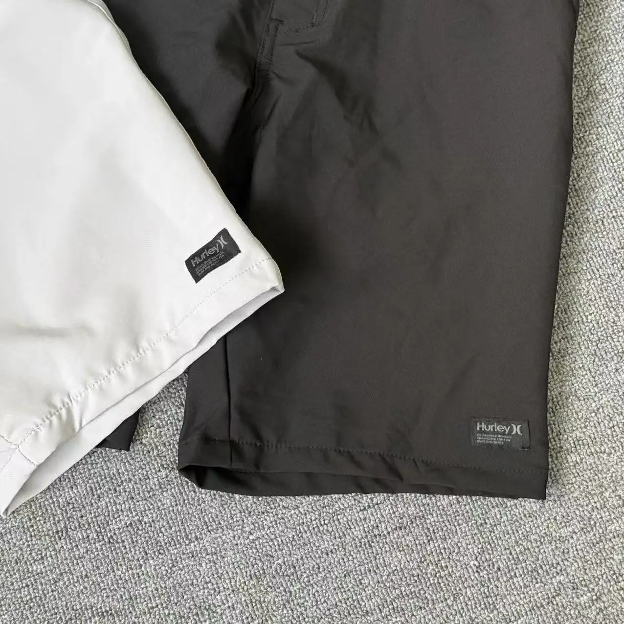 Men's Tailored Fabric Suit Shorts Pure Color Net Version Comfortable to Wear Hurley Brand Summer Collection Chinese Origin