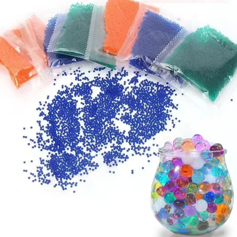 10000Pcs Pearls Crystal Soil Mud Grow Water eads Hydrogel Magic Gel Jelly alls Orbiz Growing In Water alloon Water all