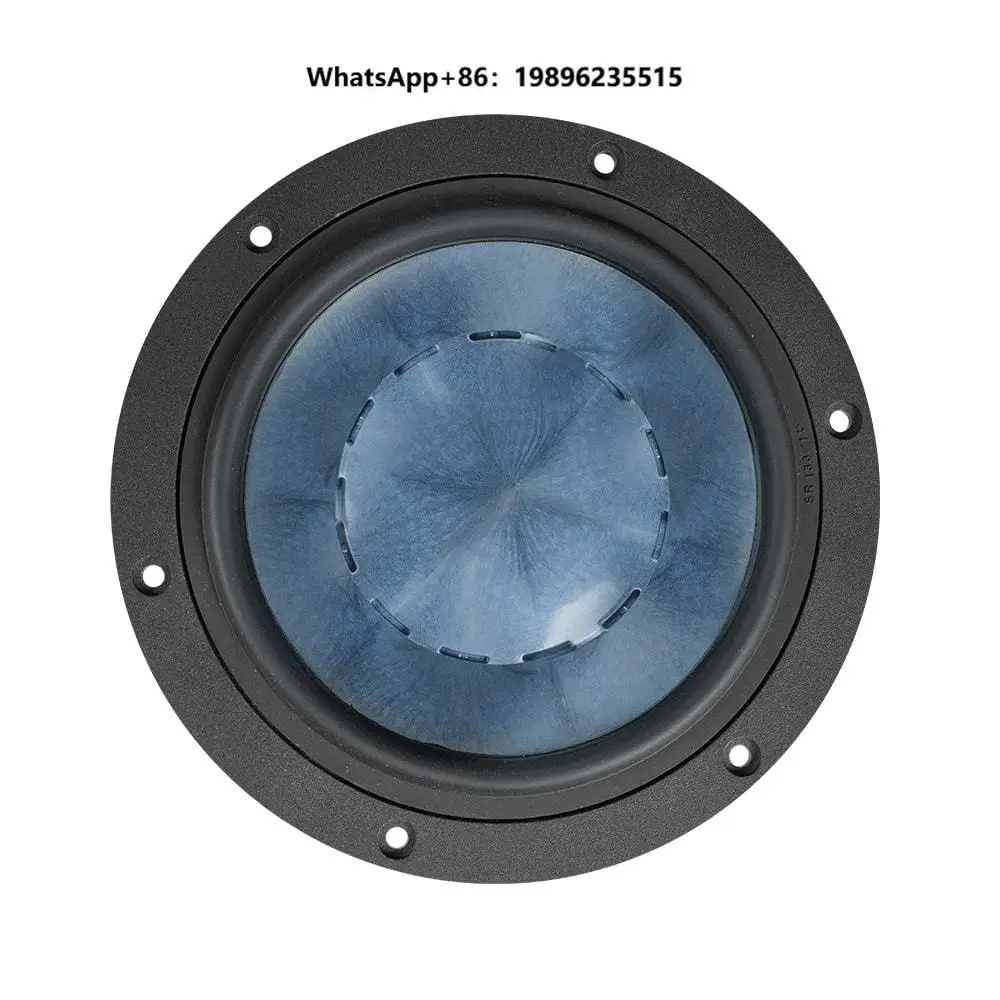 175 6.5 Inch Universal Fitment Car Speaker Subwoofer 50W/100W Power Nano Carbon Cone Technology Plastic Material Retrofit