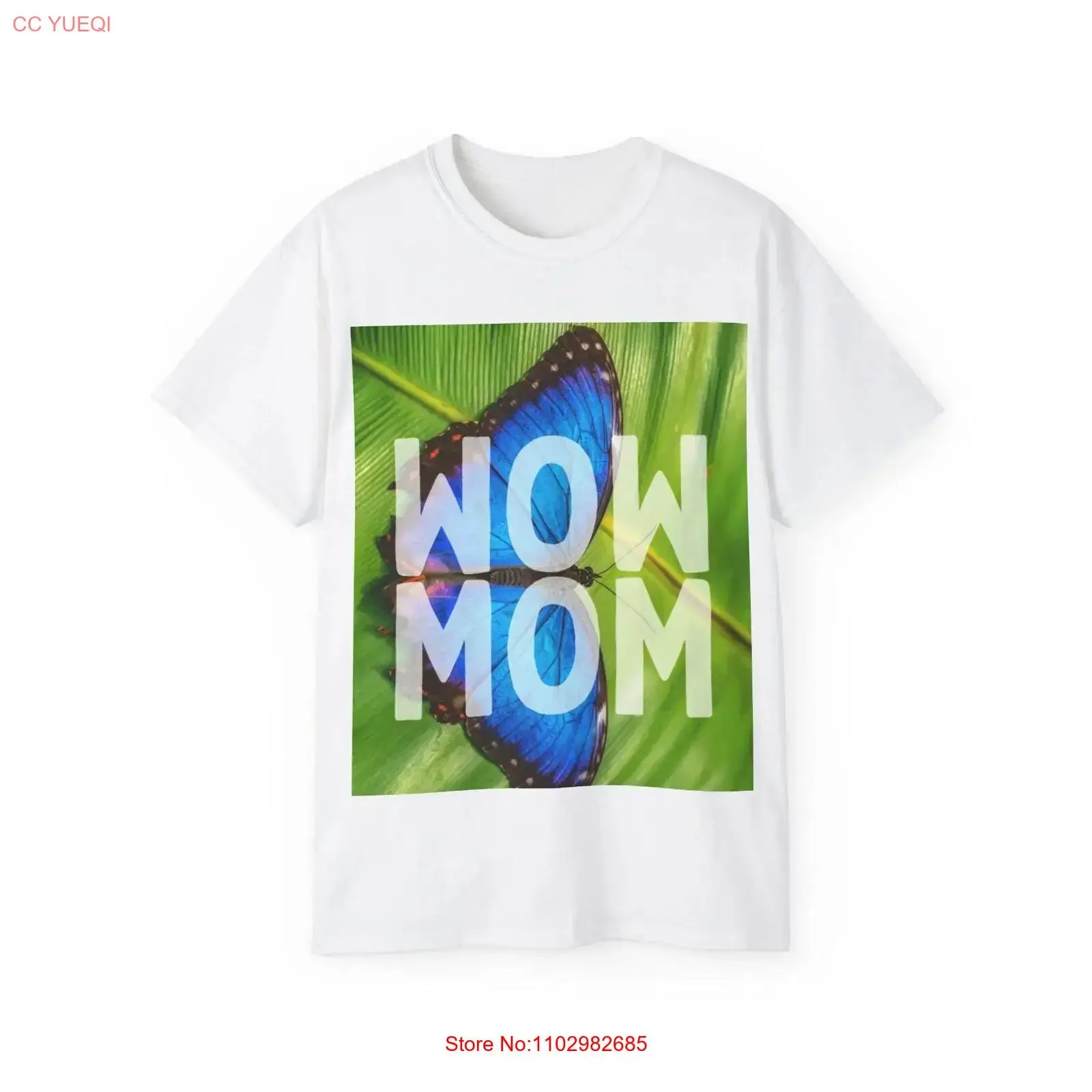 Wow maman t-shirt pleine conscience motivation inspirant positif Mindset vintage lavé haut pour un usage quotidien étiré légèrement