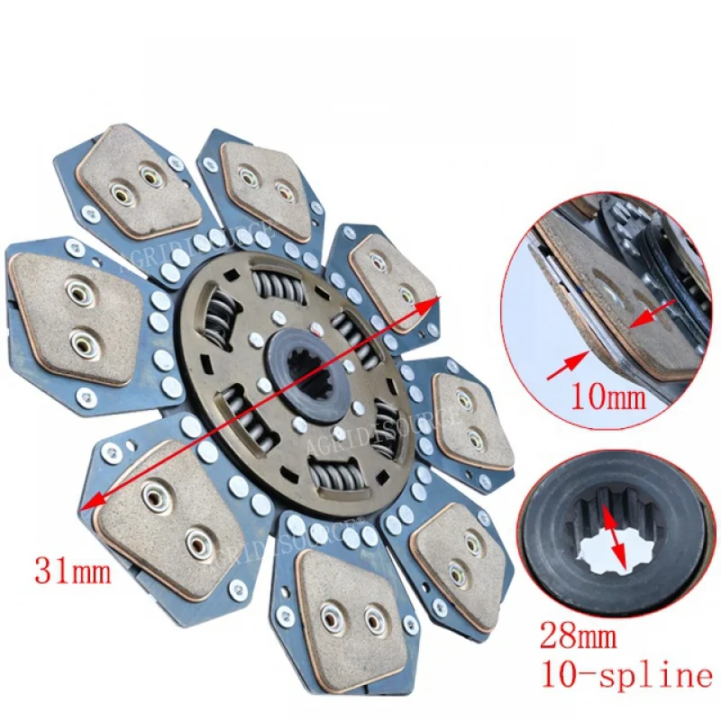 durable：TC03211020001 Master and Slave moving disc assembly For Foton Lovol agricultural machinery & equipment Farm Tractor part