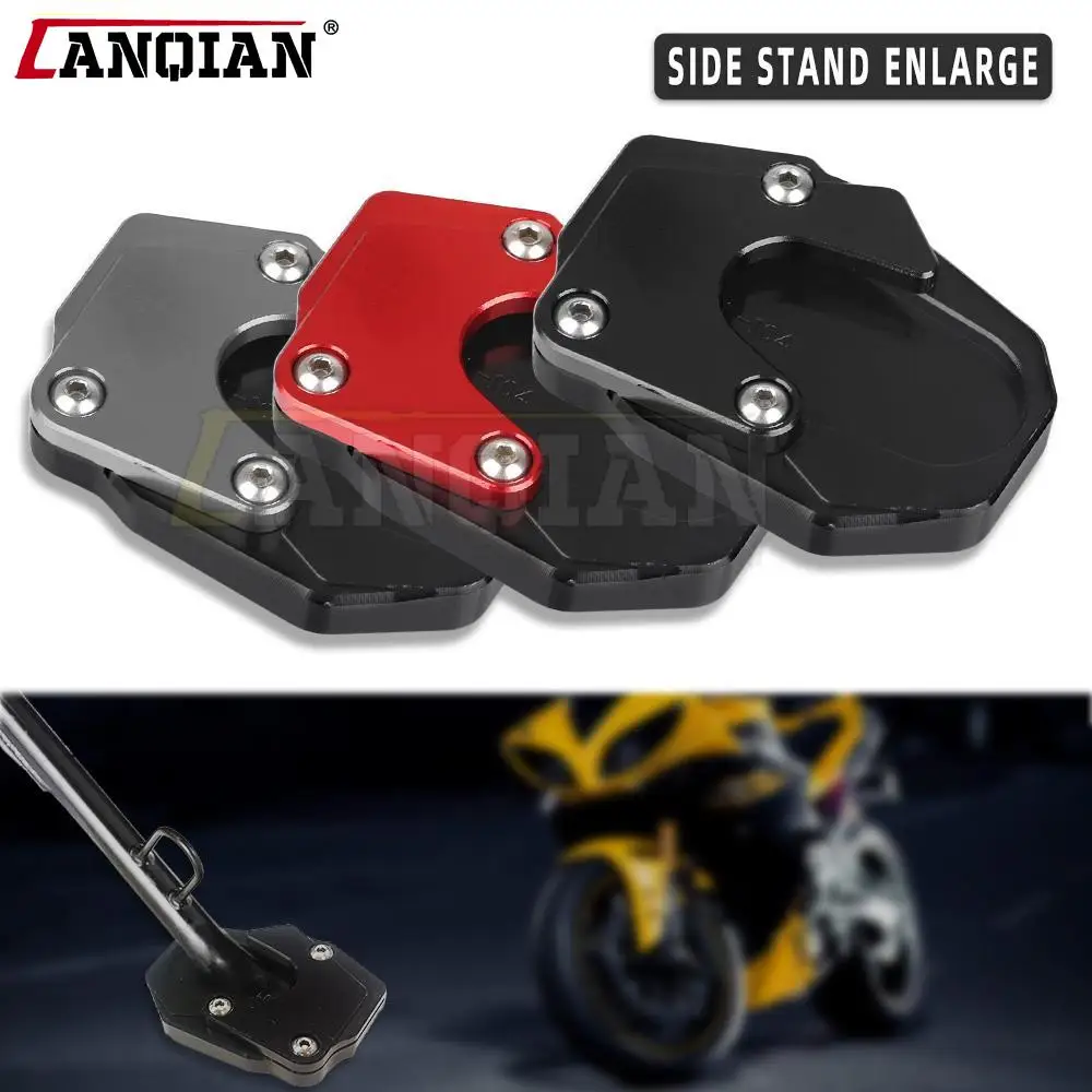 Motorcycle Side Stand Enlarge Foot Pad Support Plate Kickstand For SUZUKI GSX-S1000F GSX-F 1000F GSXF 1000F 2015-2019 2020 2021