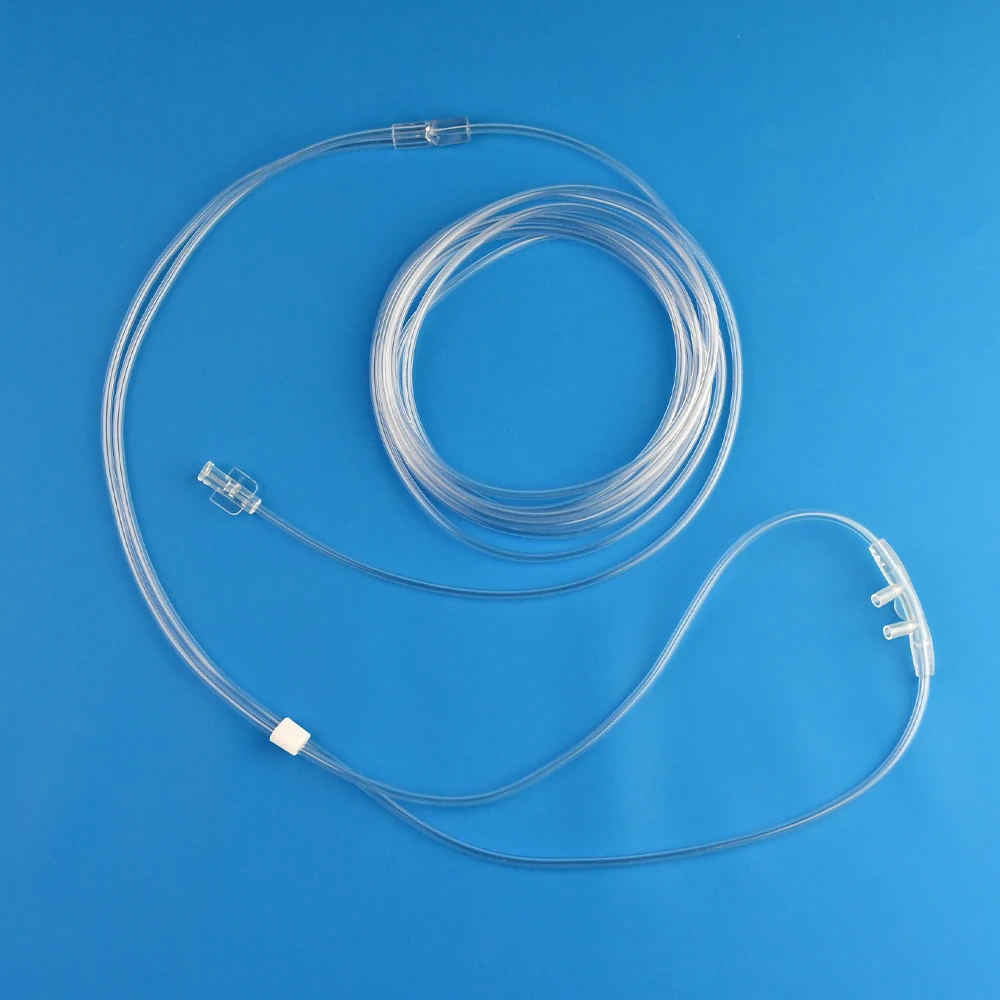 V-Lock No.1001 Disposable ETCO2 Sampling Line with LUER male connector for Patient Monitor Sidestream ETCO2 Sensor Analysis