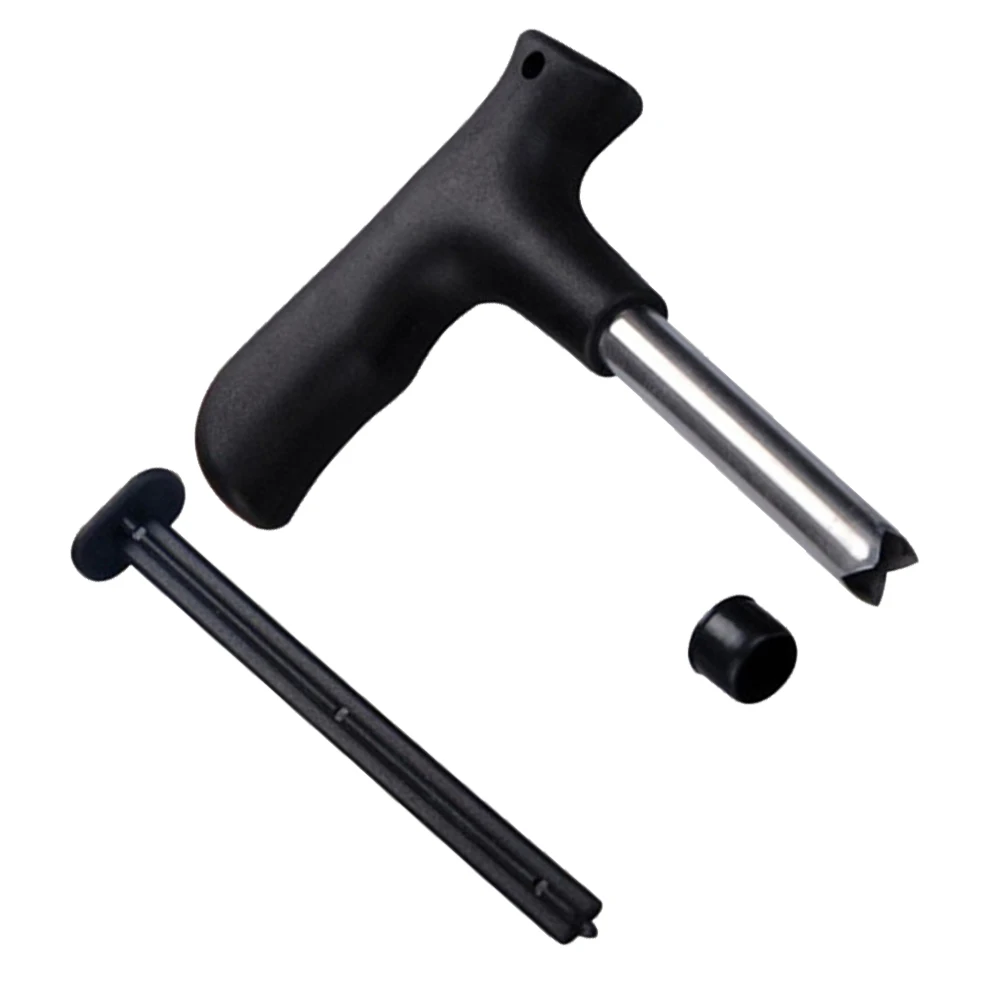 

1Pc Black Coconut Opener Tool Stainless Steel Manual Coconut Hole Opening Machine Coco Water Punch Fruit Openers Home Users