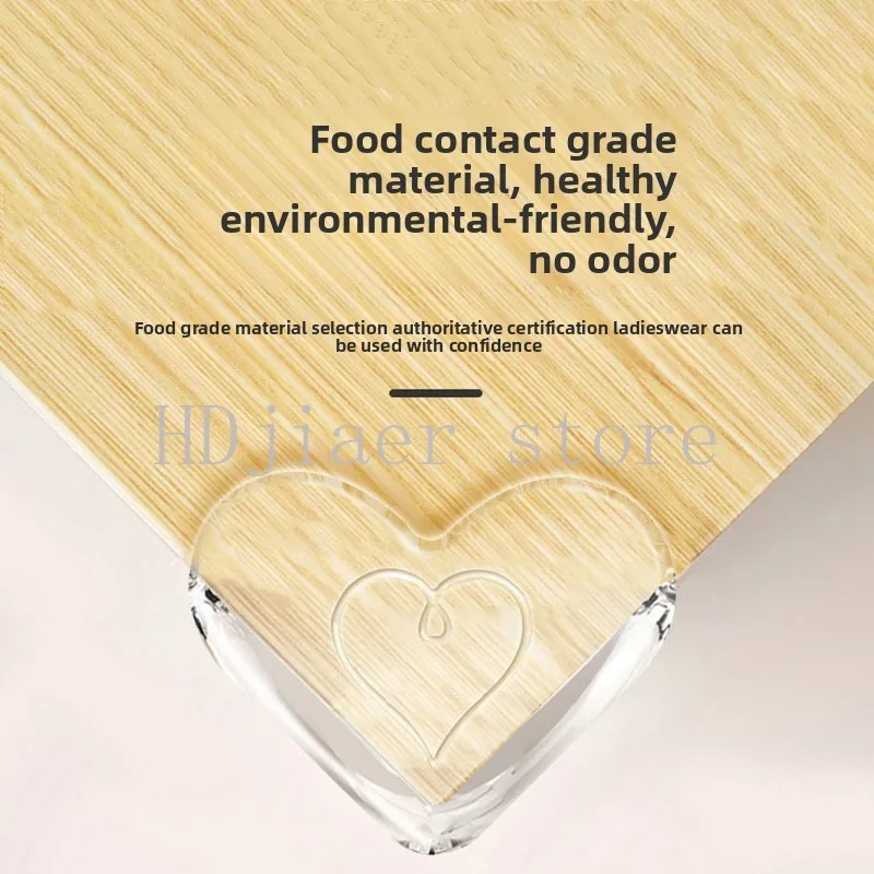 

Cute soft silicone transparent safety furniture cabinet protective cover for anti-collision corner protector