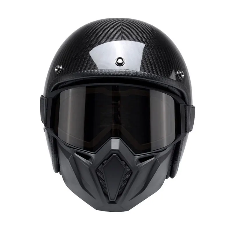 

2024 New Open Face Helmet Motorcycle Dot Approved High Quality Motocross Helmets Cascos Para Moto 3/4 Jet Casque Moto Capacetes