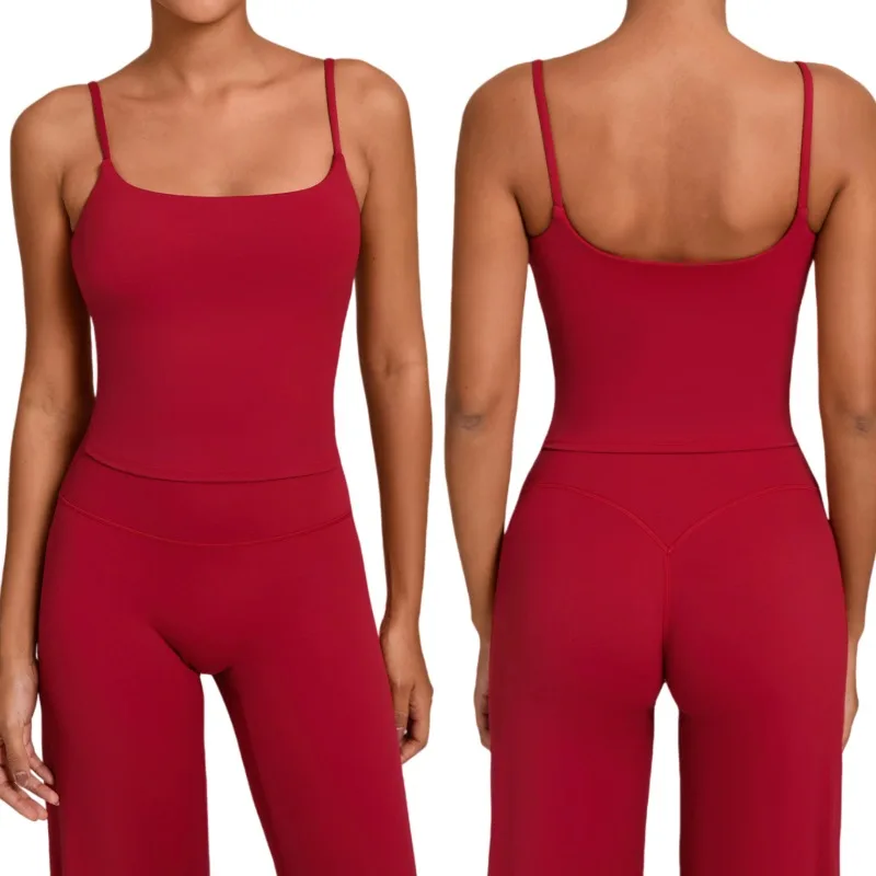 سترة يوجا ضيقة للنساء سريعة الجفاف من الخلف بقصة ضيقة، سترة رياضية عارية سريعة الجفاف للجري واللياقة البدنية في الهواء الطلق #6