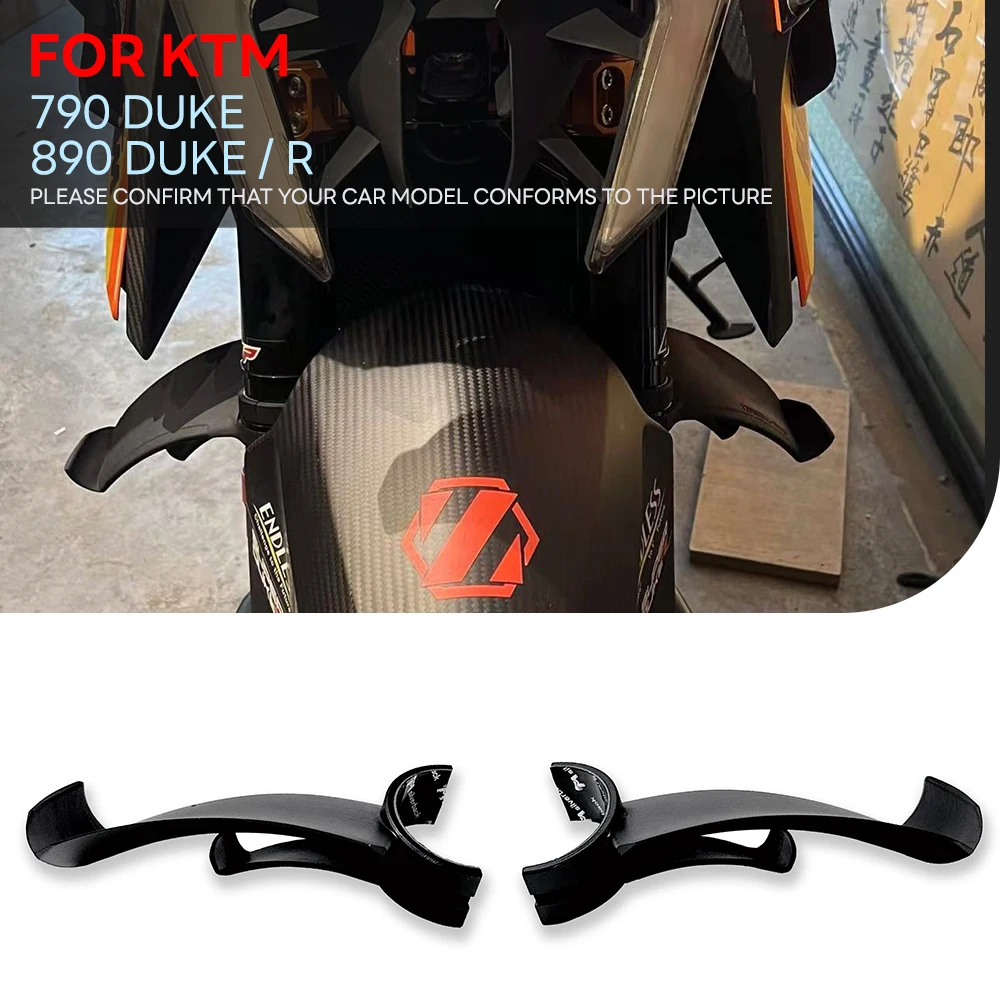 

For K T M 790 DUKE 890 DUKE/R Motorcycle Front Shock Absorption GP Fixed Winglet Decorative Spoiler Wing Accessories