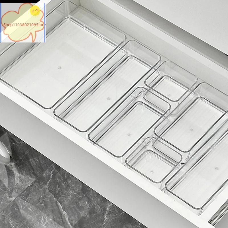 กล่องจัดระเบียบอะคริลิคแบบซ้อน - Drawer Organizer Peg บทวิจารณ์และราคา