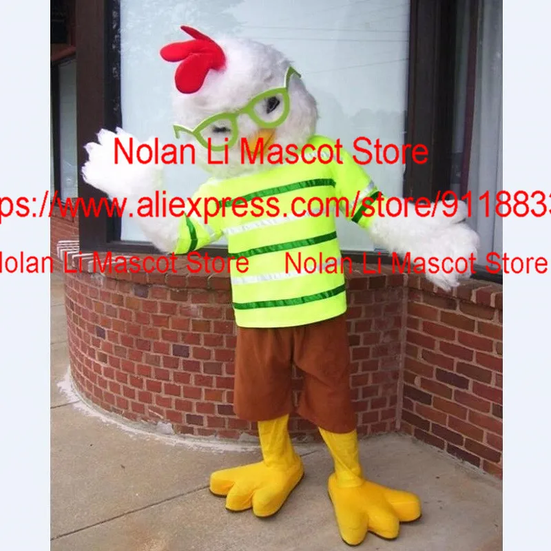 Hot Sale Chicken Mascot Costume Fancy Dress Party Cosplay Cartoon Animation Carnival Celebration Birthday Christmas Gift 1243