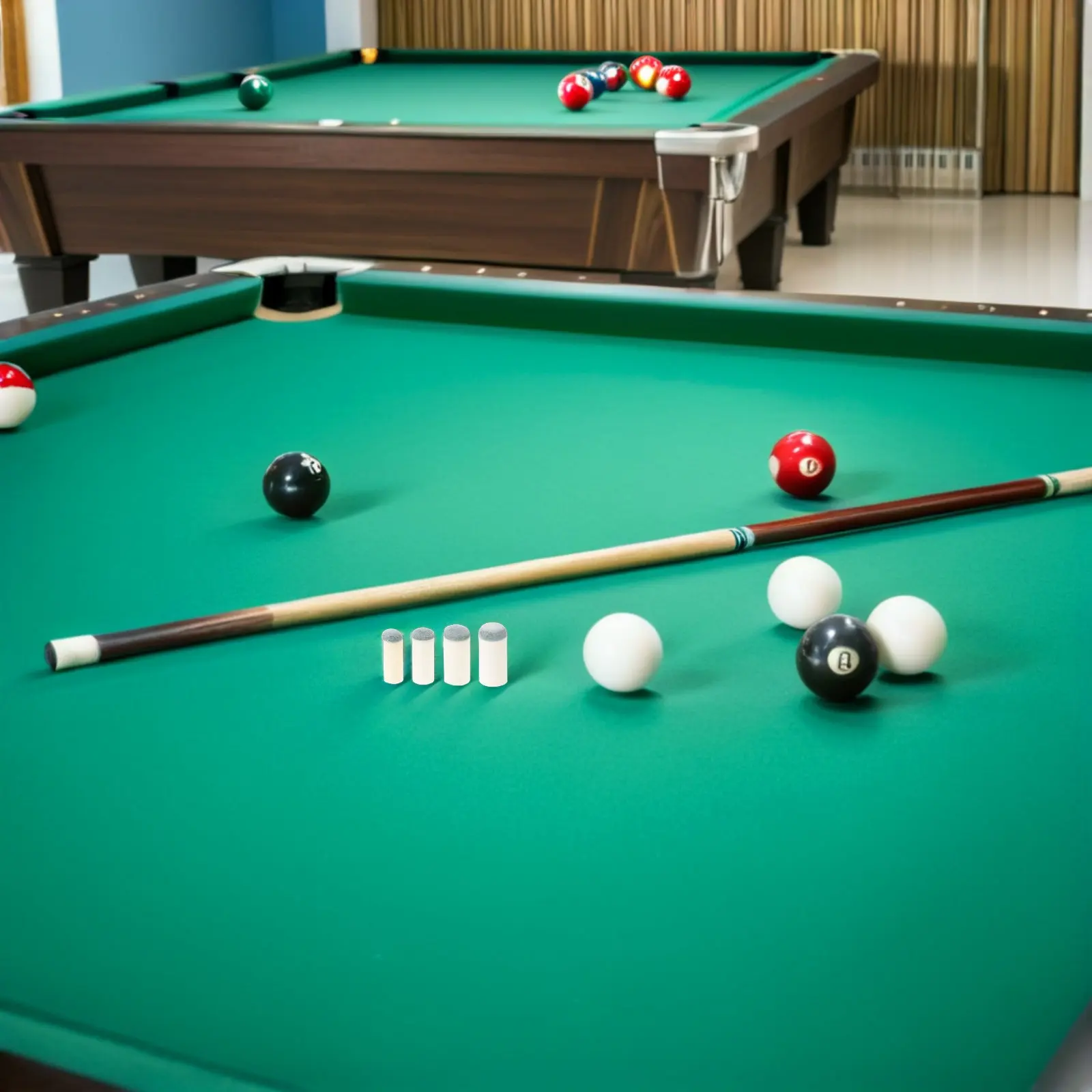 

40Pcs Pool Cue Tip Sets 9Mm 10Mm 12Mm 13Mm Billiard Cue Tips Replacement Snooker Stick for Recreational Match Use