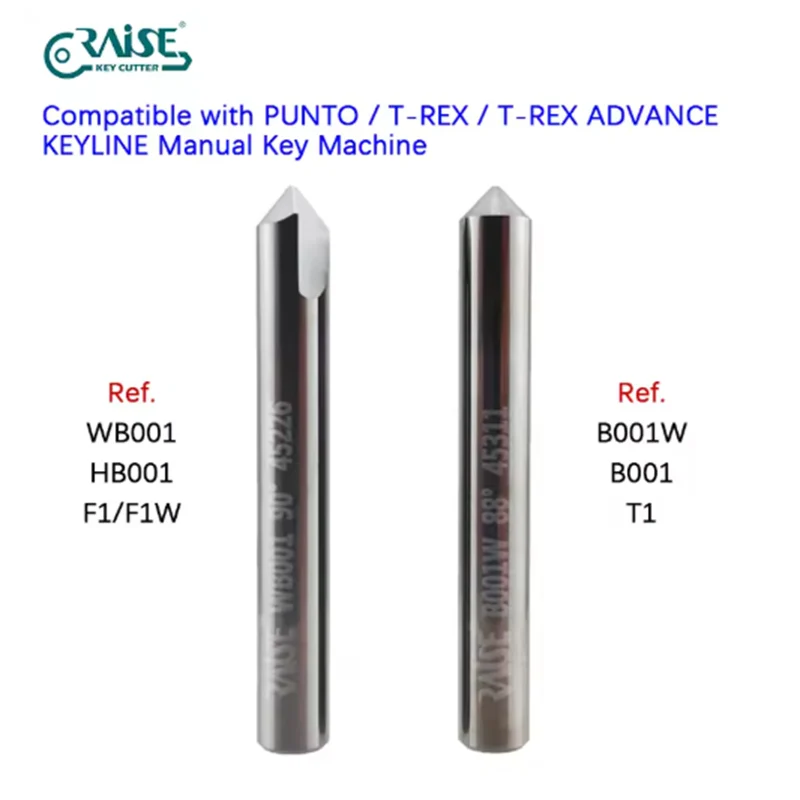 WB001 B001 Dimple Cutter Tracer Fit with Keyline 303/304/305/PUNTO/T-REX/T-REX ADVANCE Key Machine KABA CISA Key Locksmith Tools
