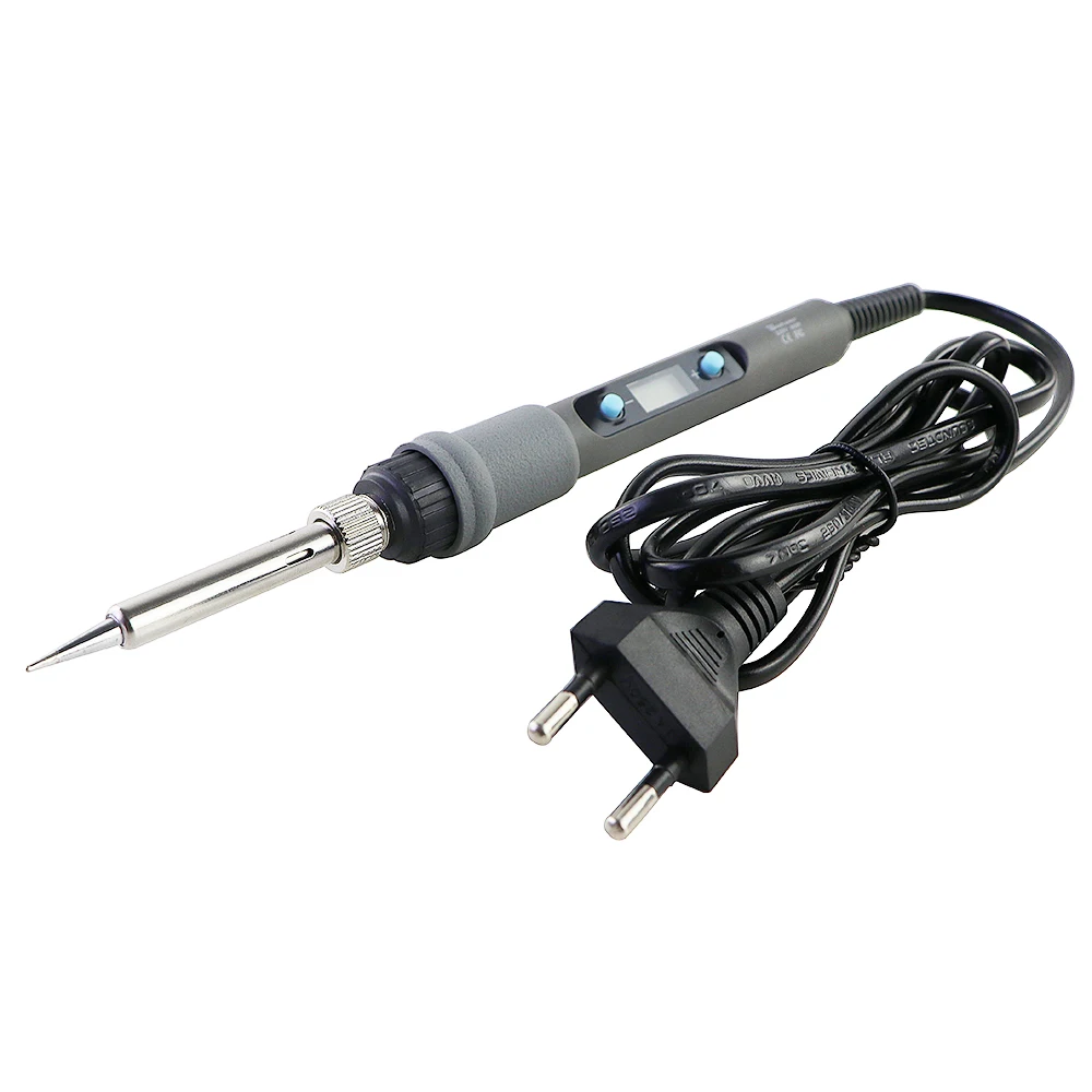 Adjustable Temperature Electric Soldering Iron 220V 110V 60W 80W Welding Solder Rework Station Heat Pencil Tips Repair Tools