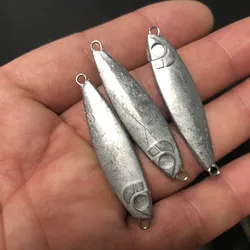Fishing Lure Unpaint Jigbait 5g 7g 10g Shore Cast Nake Jigs Artificial Lures Original Color Lot 3 Pieces Sale