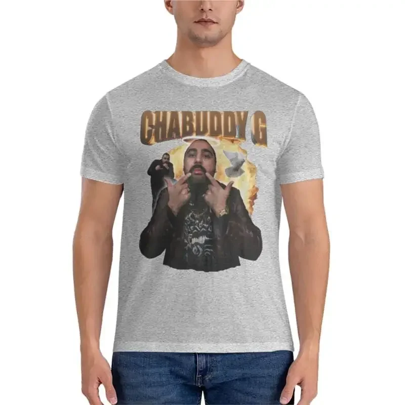 تي شيرت رجالي قطني موديل جديد لعام 2025 Chabuddy G - The G is for Girth تي شيرت كلاسيكي ملابس صيفية تي شيرت جرافيك لطيف تي شيرت