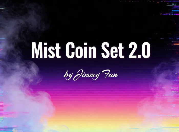 

Набор для фокусов с монетами Jimmy Fan Mist Coin Set 2.0: Трюки для близкого макросъема, реквизит для магии с монетами, профессиональные иллюзии для фокусников, игрушки для уличной магии