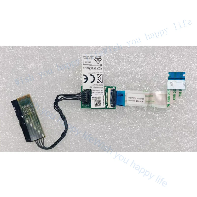 v+  NFC Module Board w/Cable for Lenovo ThinkPad T490 T495 T14 P43S 01AX745