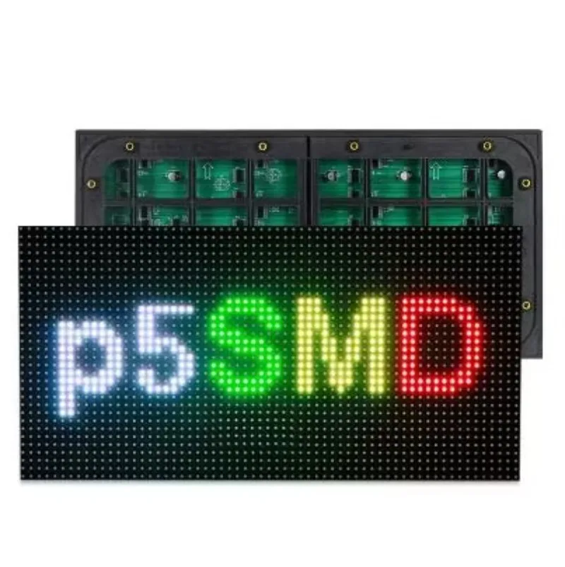 High brightness P5 SMD LED display module, full color indoor LED advertising screen module