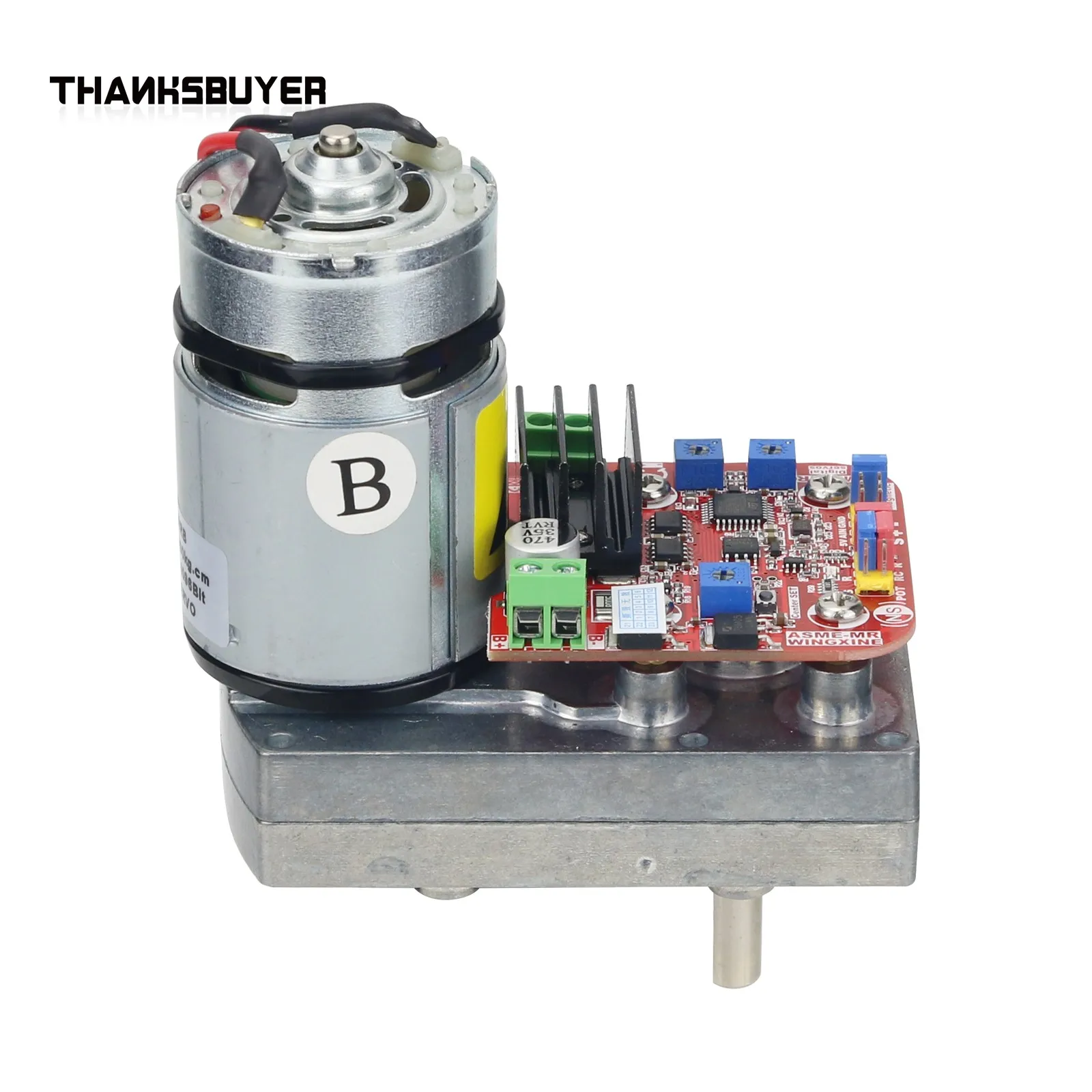 WINGXINE 300Kg.cm/400Kg.cm ASME-MR ASME-MRA180 110Kg.cm Series Digital Servo High Power 360° Magnetic Encoder Thickened Gearbox