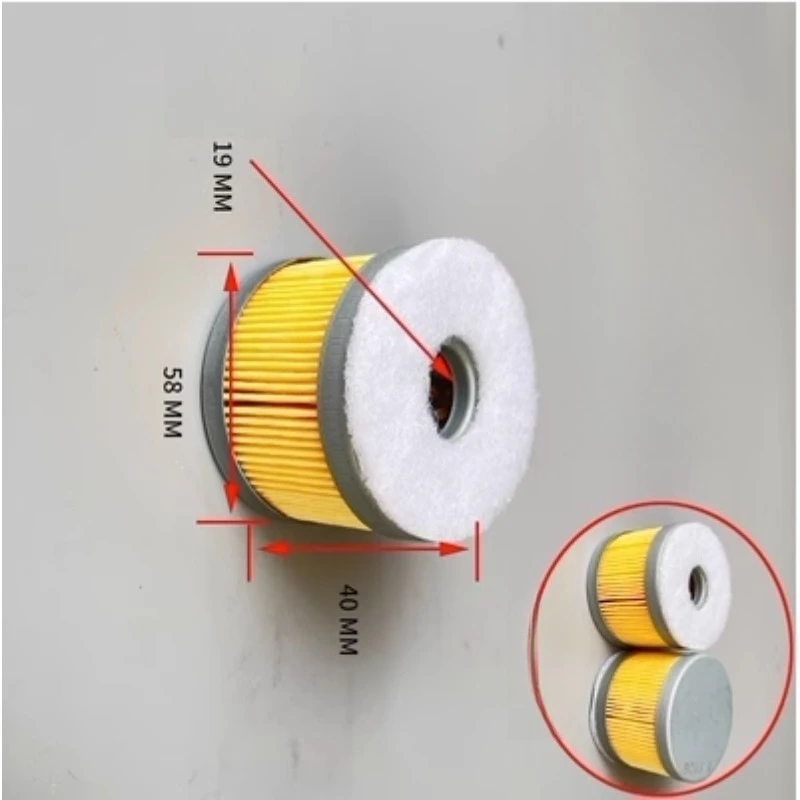 Suitable for Vacuum Pump Exhaust Filter Element Oil Mist Separator Intake Air Pump Dust Filter