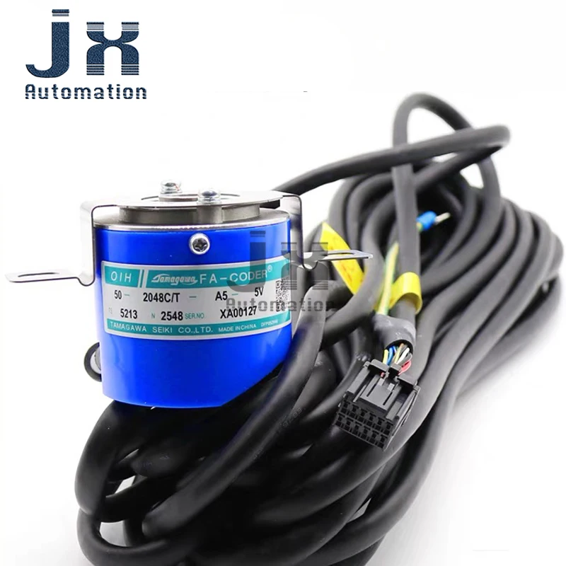 TAMAGAWA TS5213N2548 Rotary Encoder OIH50‑2048C/T‑A5‑5V 5V Hollow Shaft FA‑CODER Encoder Elevator Spare Parts