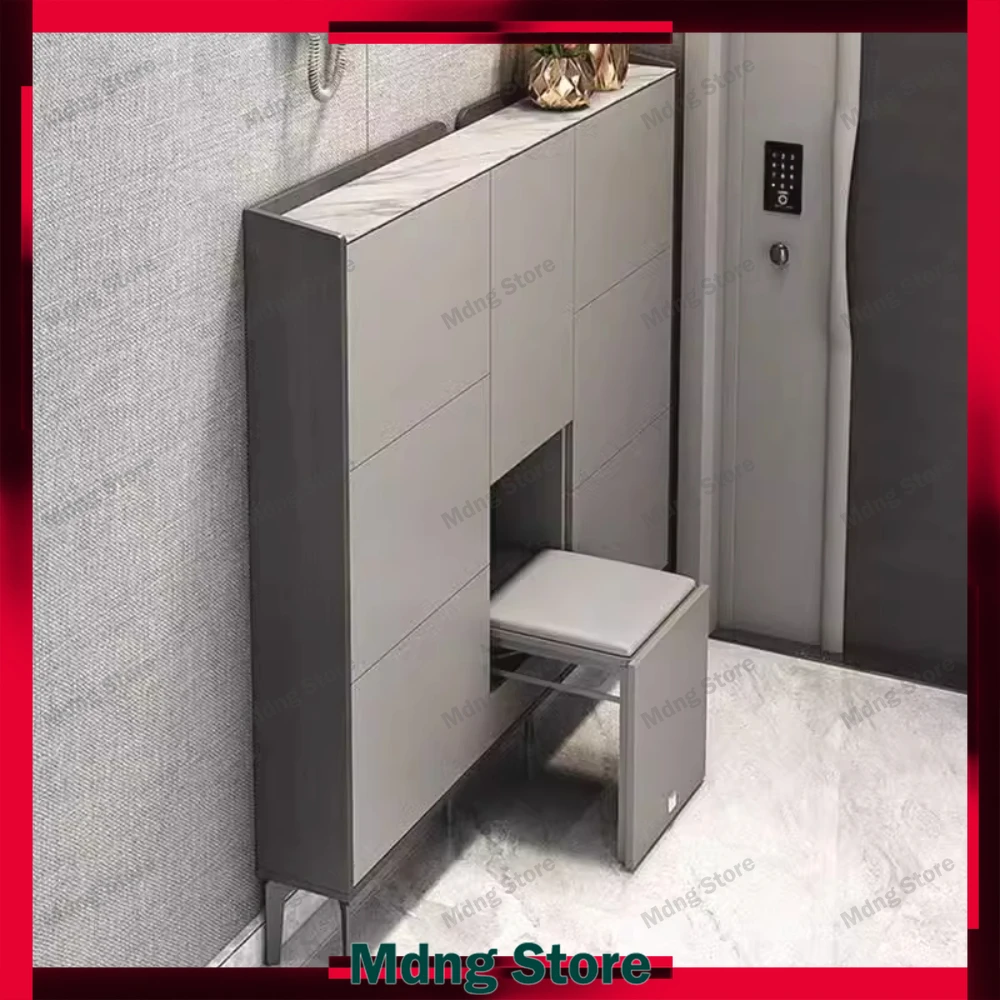 

Modern Entrance Shoe Rack Galery Seat Narrow Vertical Shoe Rack Save Space Rooms Meuble A Chaussures Household Furniture