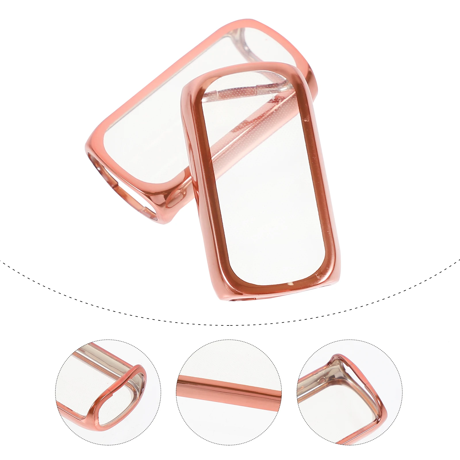 

2pcs Protector Precise Cutouts Screen Protective Case Cover Watch Supplies Accessories Watch Supplies