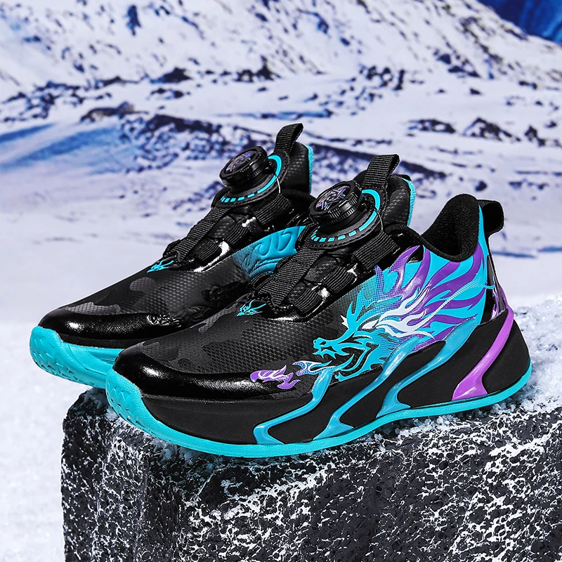 

Children's Sports Shoes Cushioning Lightweight Fashion Walking Comfortable Winter thickening Running Shoes for Kids Sneakers