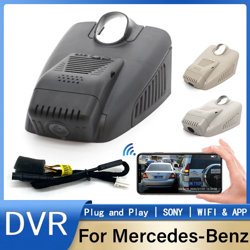 

New! Plug and Play Wifi Car Dvr Dash Cam Camera for Mercedes Benz C Class w203 w204 for Mercedes Benz E Class w211 w212 GLK X204