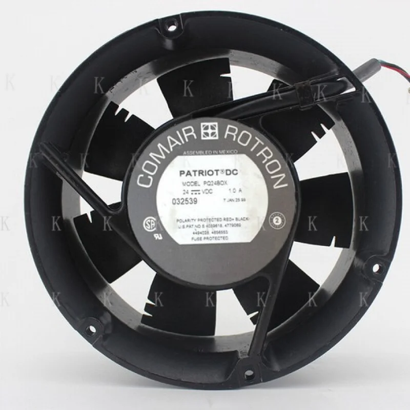 C   1 PCS  FOR COMAIR   Fan  PQ24BOX  24V DC 1.0A 172×51mm  Aluminum frame fan # A6–27