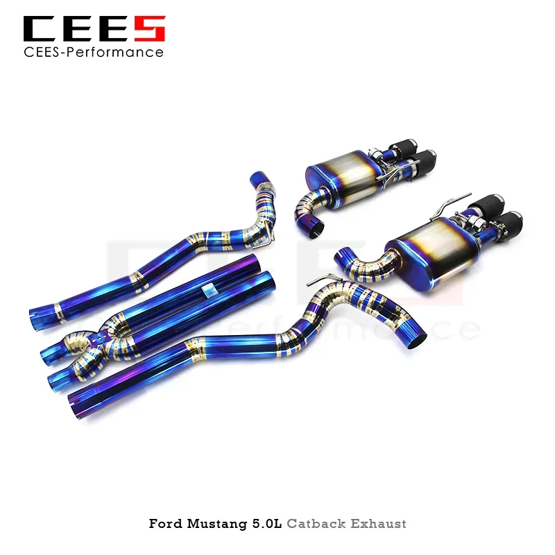 

CEES Valvetronic Catback выхлопная система для Ford Mustang 3.7 5.0L 2011-2019 Performance глушитель выхлопной системы спортивная выхлопная система