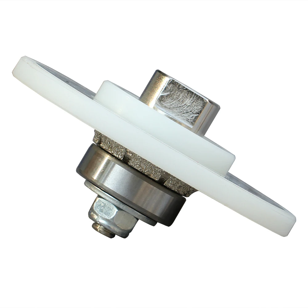 B10 Vacuum Brazed Diamond Hand Profile Wheel Use for Granite, Marble,  Quartz Engineered  Stone, Porcelain  Ceramic Tiles