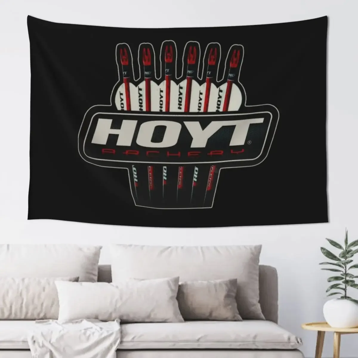 

Hoyt Archery Logo Tapestry Decor For Bedroom Decorations For Room Home Decorating Aesthetic Room Decors Tapestry