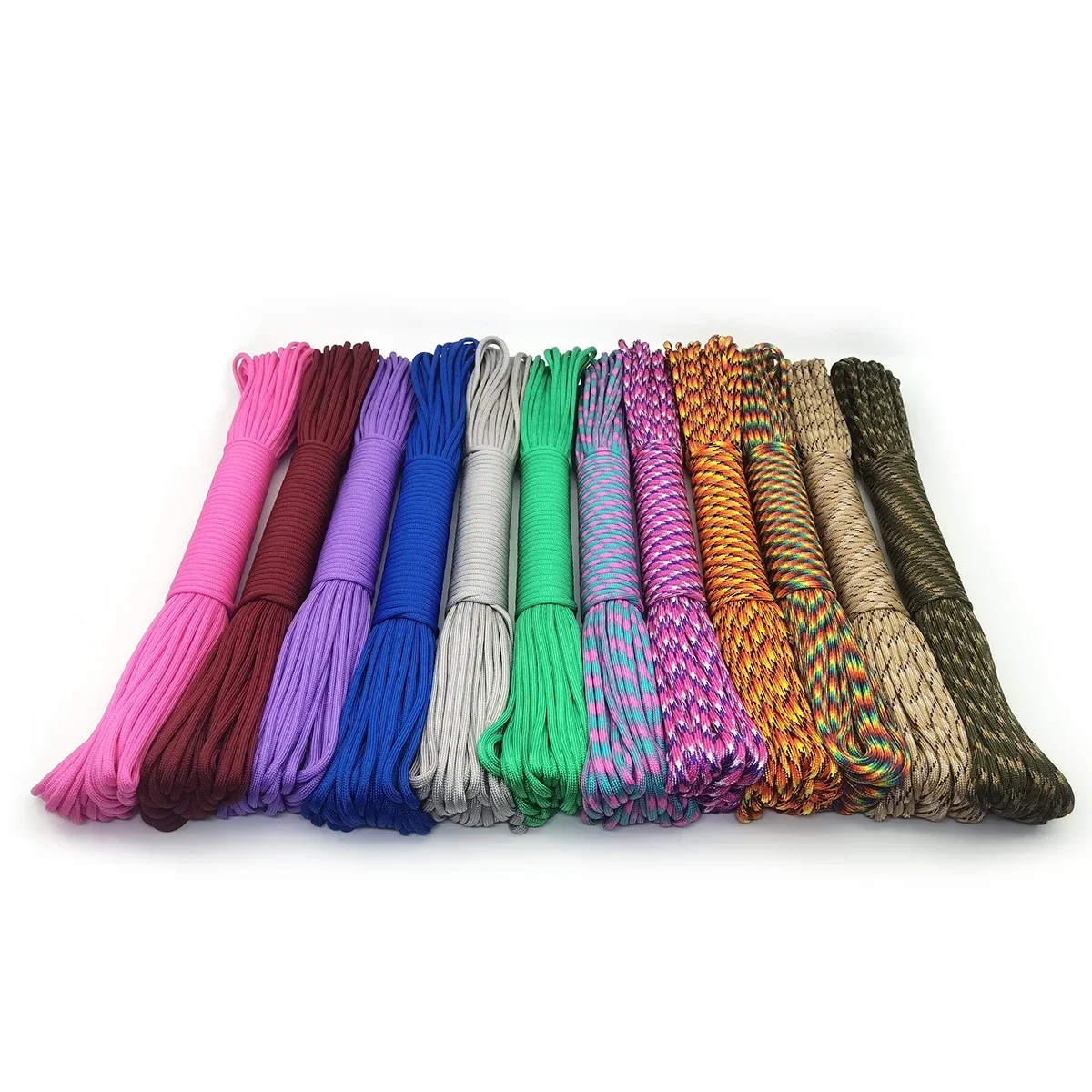 New Color Dia 4 MM 31 Meters 9 stand Cores Paracord Parachute Cord Lanyard Tent Rope For Hiking Camping Clothesline DIY Bracelet image 3