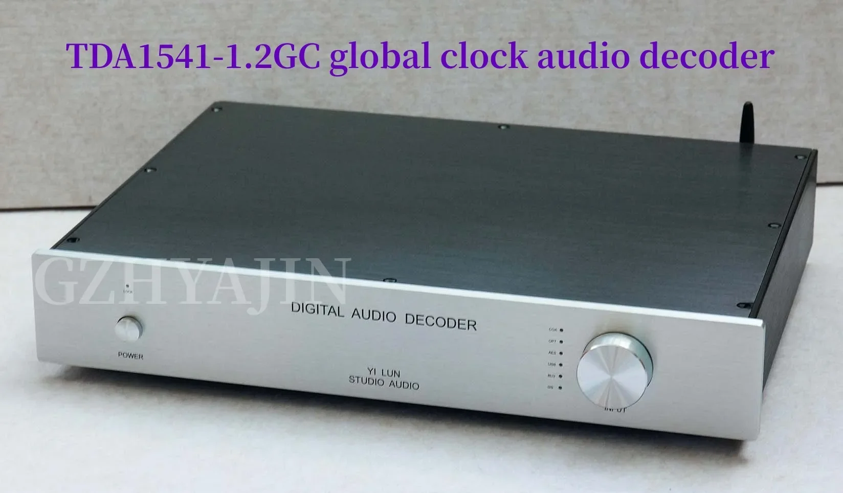 TDA1541-1.2GC global clock audio decoder