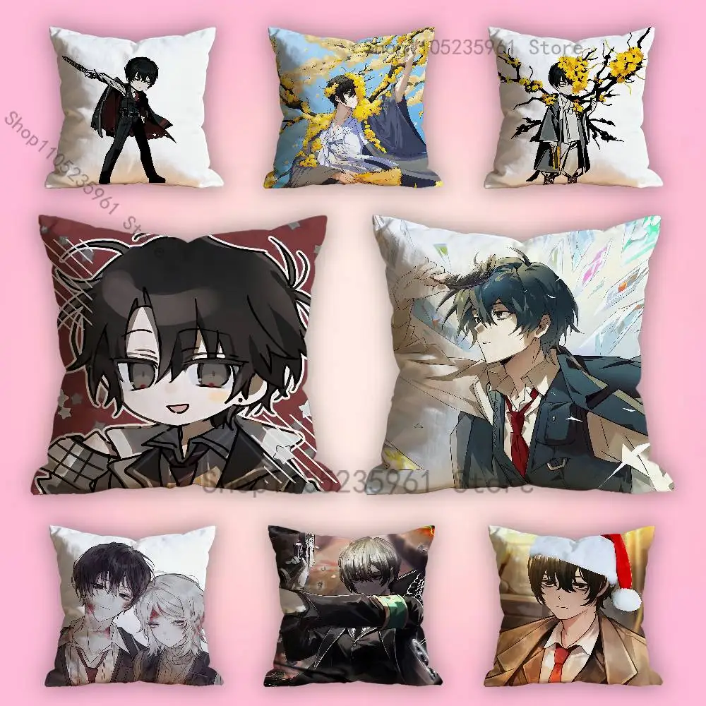 

L-Limbus Yi Sang C-Company Various Sizes Square Pillow Case For Car Home Bedchamber Decor Custom Valentine gift