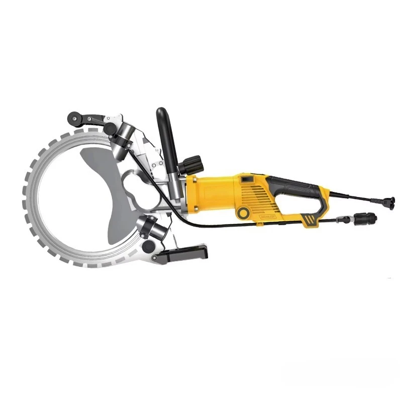 Concrete Wall Cutting Machine Electric Saw Diamond Blade Compatible Masonry Tool Dry Cut Construction Work