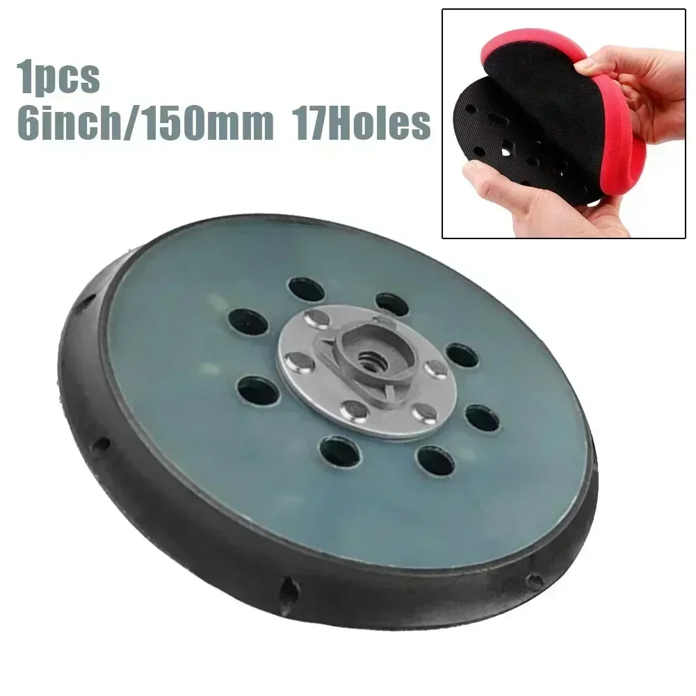 

For DA Polisher Sanding Pad 150mm Backing Plate with Cooling Features for Effective Use in Auto and Motorcycle Applications