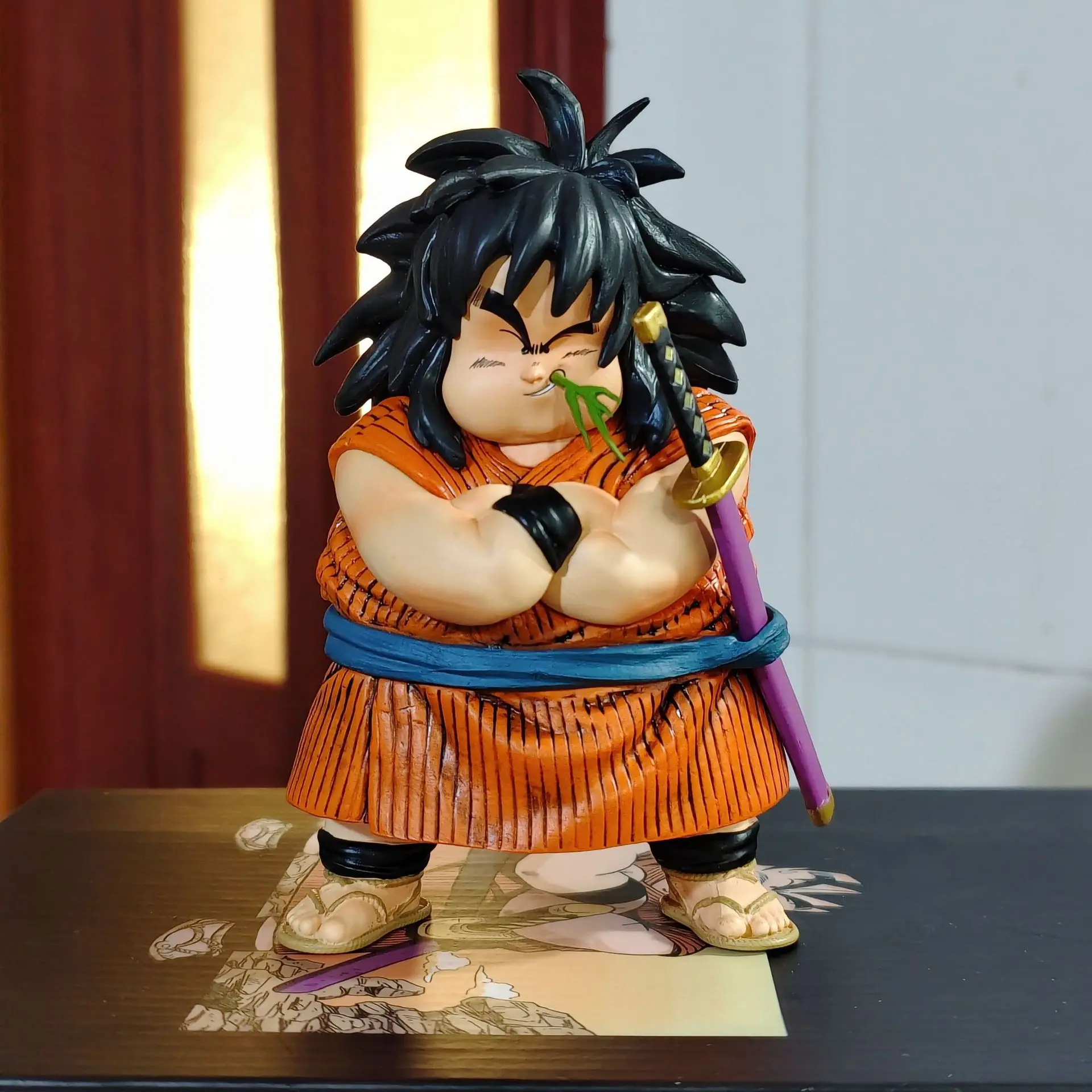 Neue Dragon Ball Anime Figur RedDelicious Yajirobe Peripherie Modell Szene Statue Desktop Dekoration Ornamente Geburtstag Geschenke Spielzeug