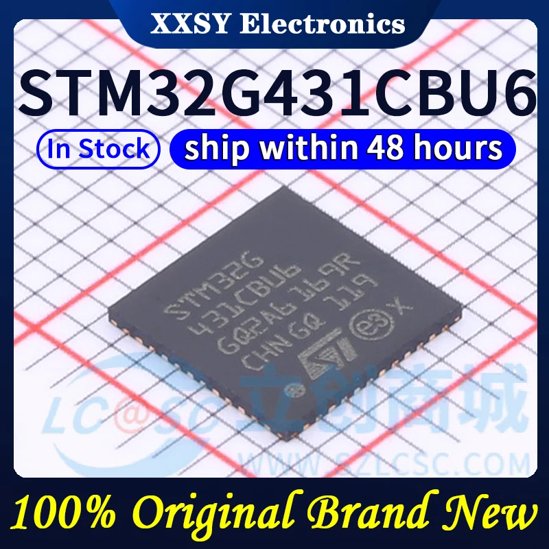 STM32G431RBT6 STM32G431CBT6 STM32G431C8T6 STM32G431CBU6 STM32G431KBU6 STM32G431VBT6 Auf Lager 100 % Original und Neu