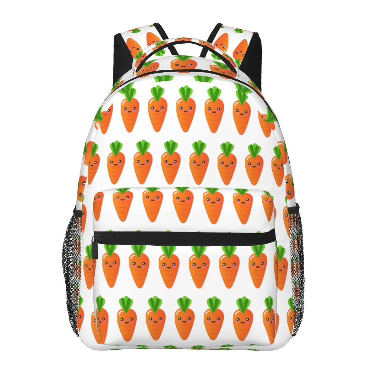 Cute Carrot Backpacks Boys Girls Bookbag Children School Bags Cartoon Kids Rucksack Shoulder Bag Large Capacity