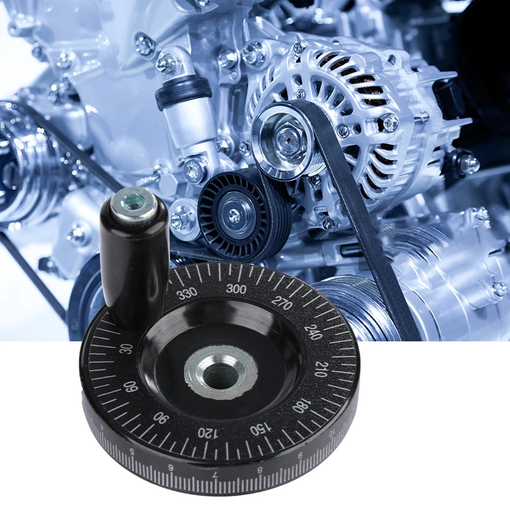 1pcs 63mm Solid Bakelite Hand Wheel Scale Handwheel Machinery Accessaries