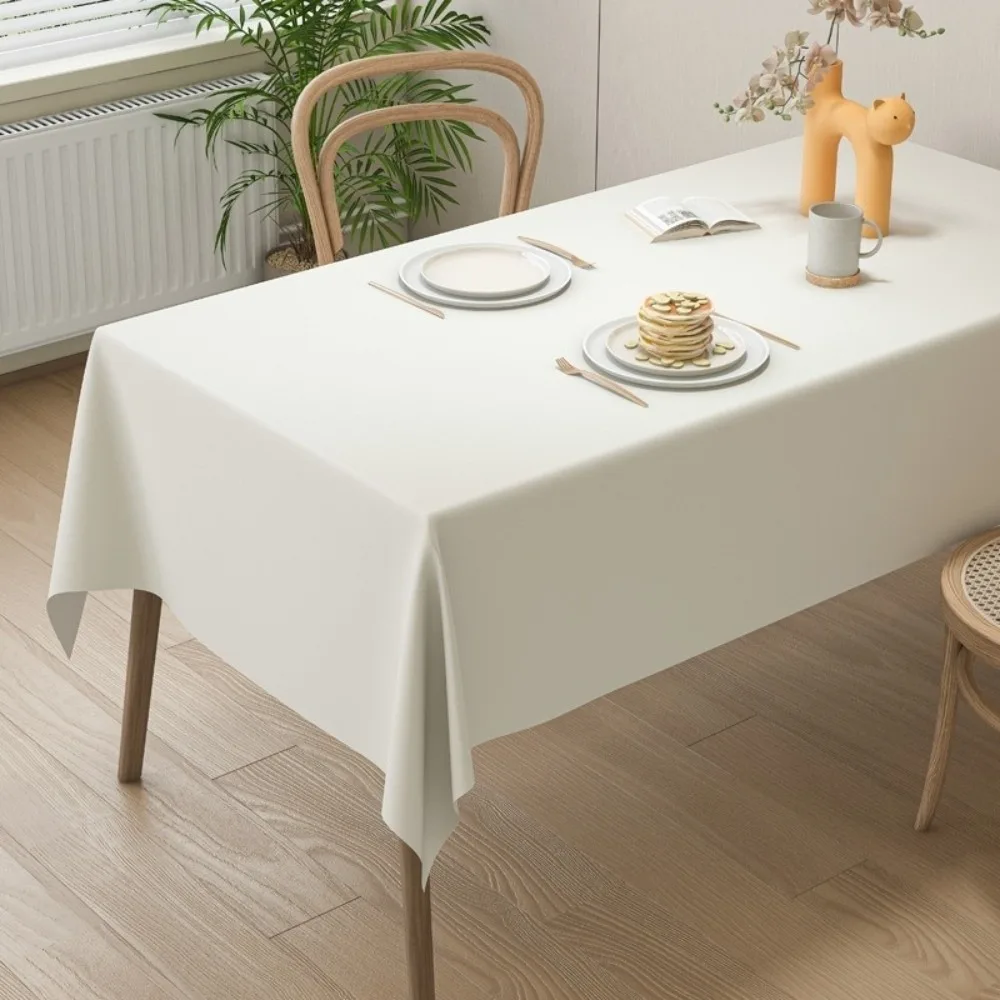 

Minimalist Style Leather Tablecloth Oil Resistant Heat-resistant Coffee Table Cloth Scratch Resistant Waterproof Table Mat