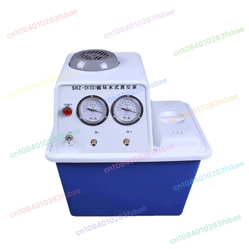

220V 180W Laboratory Stainless Steel Bench Type Suction Filtration PumpDouble Meter Double Suction Circulating Water Vacuum Pump