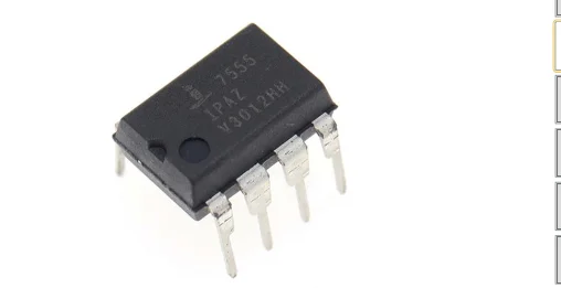 10PCS/50PCS/100PCS ICM7555IPAZ ICM7555IPA ICM7555 IC OSC SINGLE TIMER 1MHZ 8DIP 100% New Original Chip