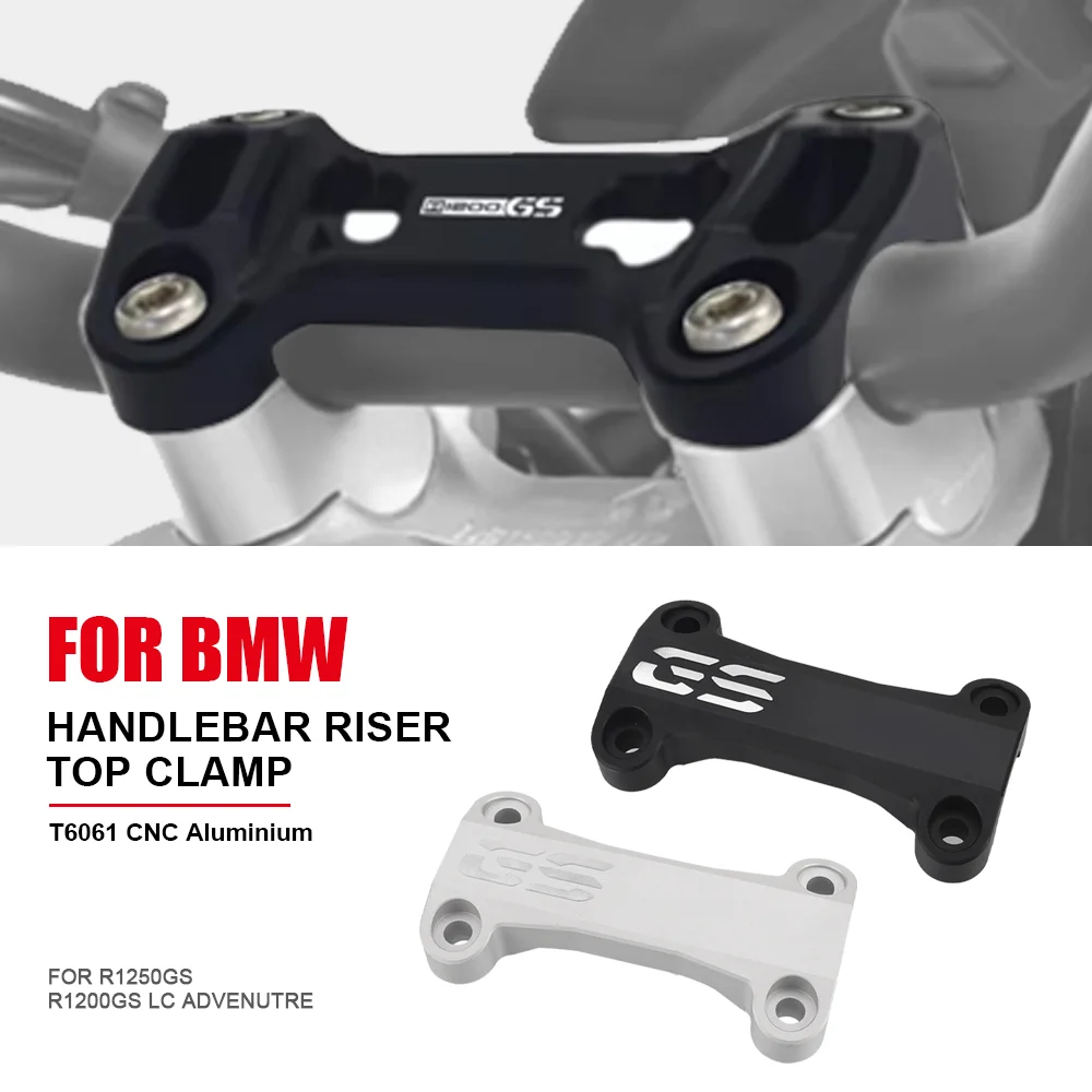 For BMW R1250GS R1200GS LC Advenutre 2013-2024 Motorcycle Handlebar Riser Top Clamps Cover Decorate Handle Bar R 1200 1250 GS