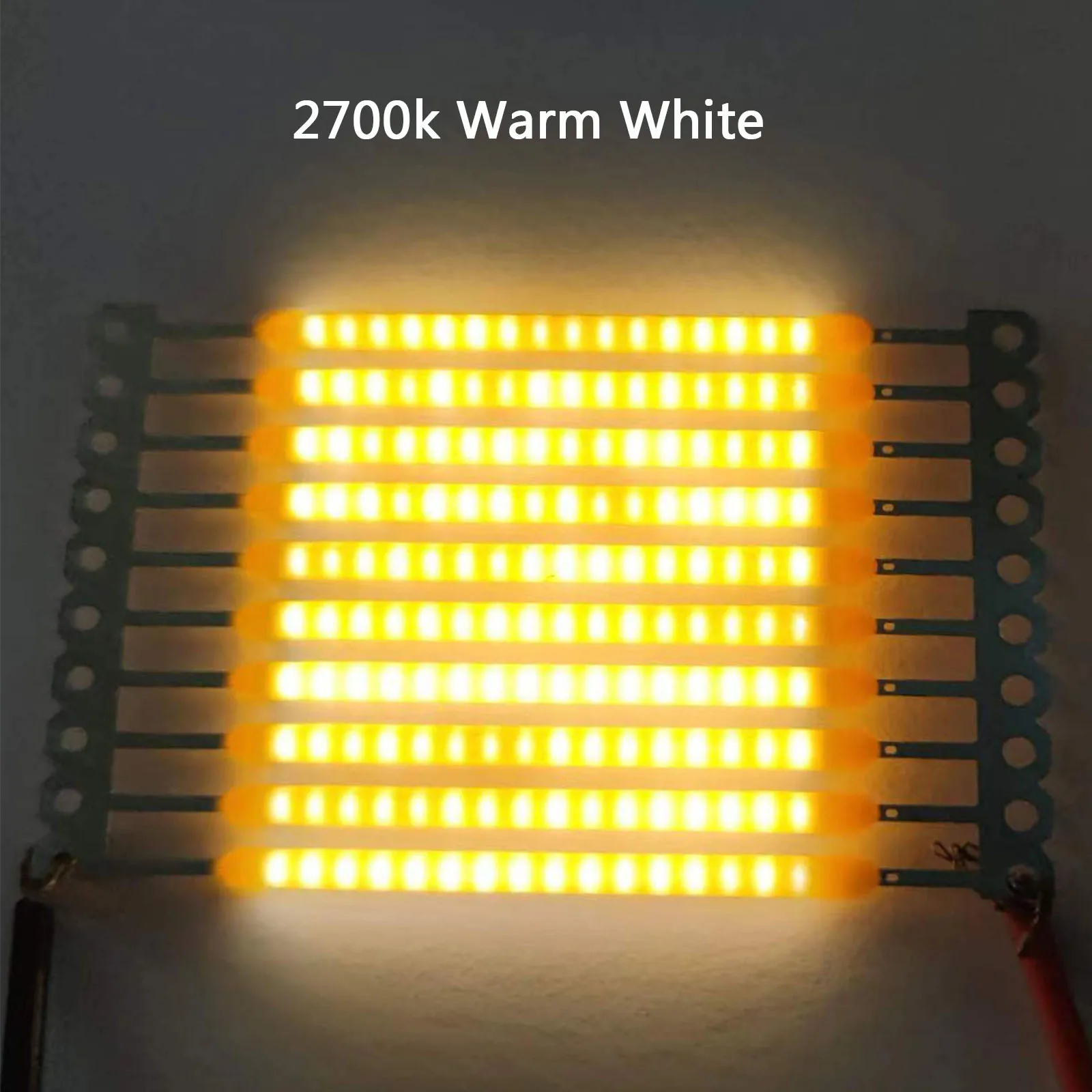 Imagem -05 - Retro Edison Led Chip Diodo Lâmpada Led Filamento Faça Você Mesmo Acessórios Incandescentes Lâmpada Quente Dc3v 40 mm 150ma 100 Pcs 2700k