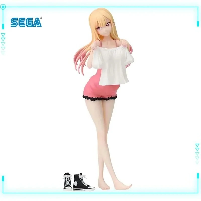 

SEGA оригинальная кукла Sono Bisque Wa Koi O Suru Kitagawa Marin Luminasta Shichakuchuu 18 см, коллекционные модели, игрушечные фигурки